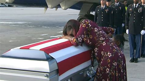 Military escort for widow heard trumps conversation Trump said Rep
